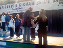 Lorena premiata da Andrea Cipressa
