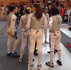Camilla Rossi, Maria Aru, Letizia Campani, Gaia Pieri