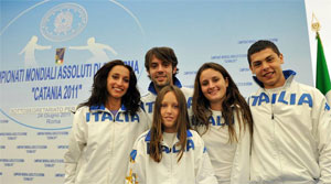 Elisa Di Francisca, Matteo Tagliariol, Camilla Mancini, Leonardo Affede, Camilla Rossi