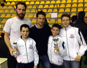 Jacopo Peruzzi, Edoardo Bruschi, Alessandro Nespoli, Francesco Vannucci, Niccolò Rosati