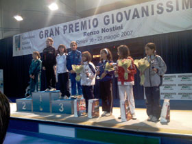 Lorena Aranao - Ottava classificata a i campionati italiani